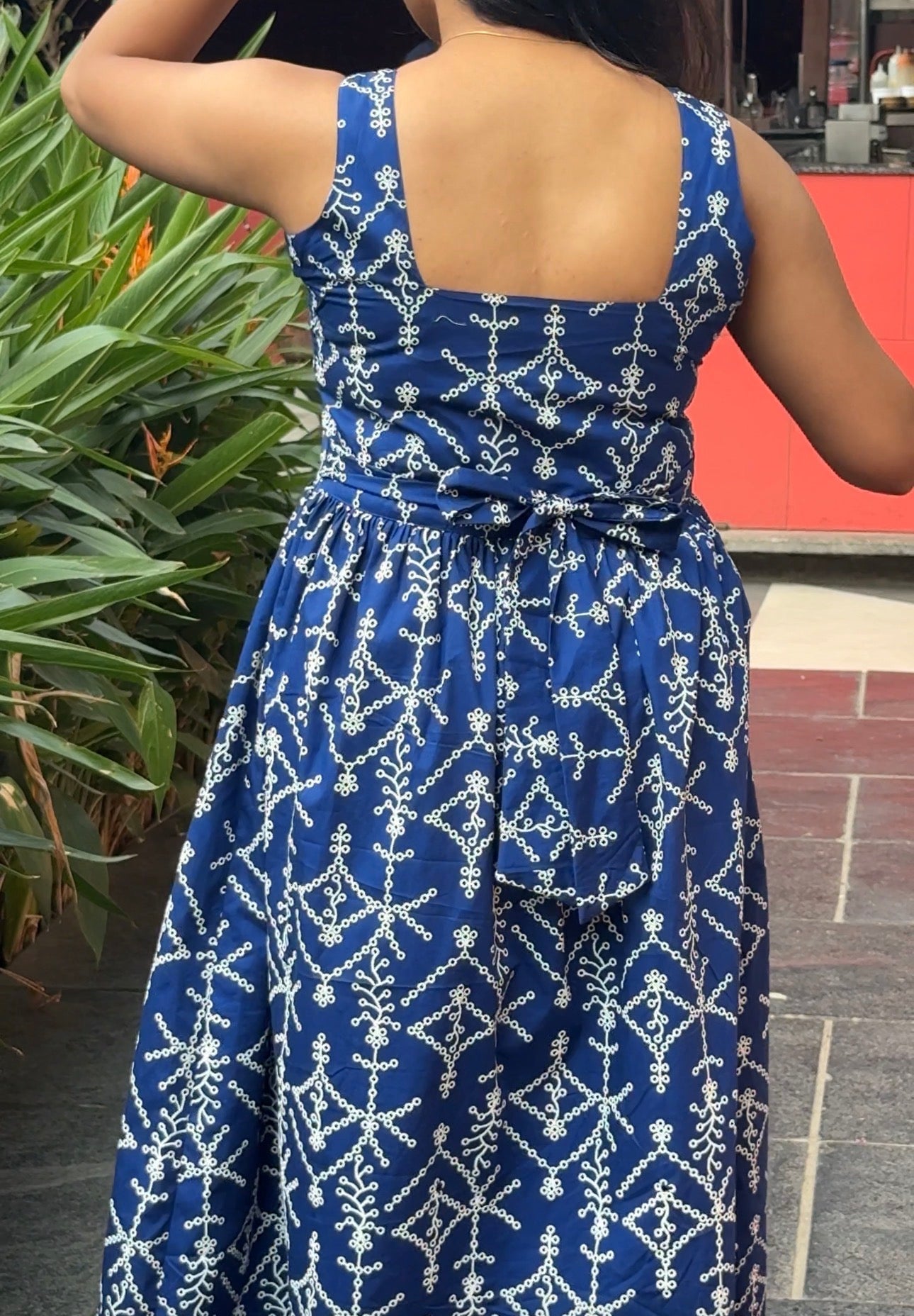 THE BLUE DRESS