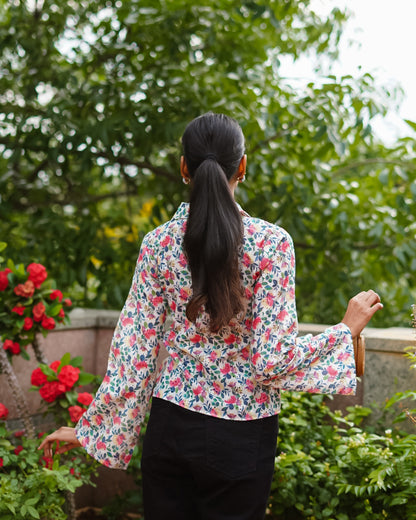 PETAL FLARE SHIRT