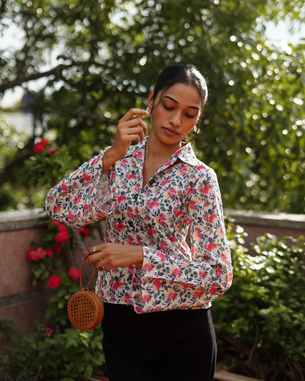 PETAL FLARE SHIRT